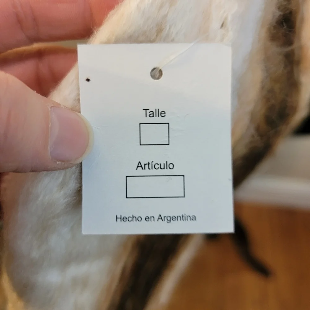 NWT Tejidos Artesanales Alpaca Fringe Scarf